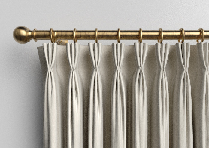 Corrugation, Pale Cream - Made to Measure Curtains - Image 11